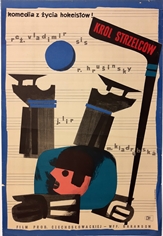 poster krol strzelcow, liliana baczewska