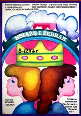 poster crossed swords, ksiaze i zebrak bodnar