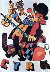 clown - circus; stachurski