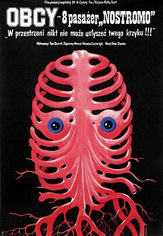 poster alien, obcy osmy pasazer nostromo, erol