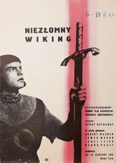 poster prince valiant, niezlomny wiking