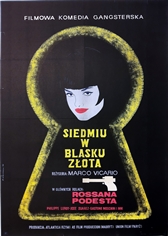 poster seven golden men, siedmiu w blasku zlota, krolikowski