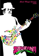 poster santana, miroslaw-lakomski