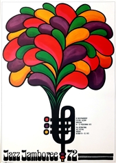 poster jazz jamboree 72 hubert-hilscher