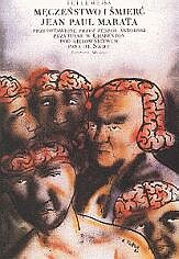 marat/sade, weiss, theater poster