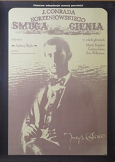 plakat smuga cienia, shadow line, andrzej klimowski