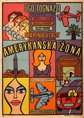 poster amerykanska zona, andrzej krajewski