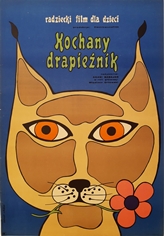 poster kochany drapieznik, zuzanna-lipinska