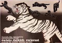 poster The Wilderness Party, swieto dzikich zwierzat, anna mikke