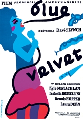 poster blue velvet, jan mlodozeniec