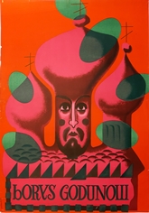 poster boris godunov, borys godunow, jozef mroszczak