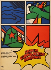 poster diving bomber chronicle, kronika nurkujacego bombowca, neugebauer