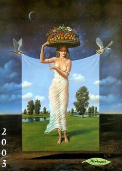 Rafal Olbinski 2003 Calendar