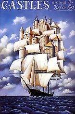 castles around the baltic sea olbinski poster
