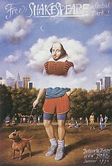 shakespeare olbinski theater poster