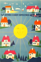 plakat fwp-zapewni-ci-dobry-odpoczynek, jerzy-srokowski