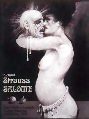 Salome, Strauss, opera poster