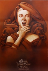 poster 7th opera festival bydgoszcz, 7 bydgoski festiwal operowy, wieslaw walkuski