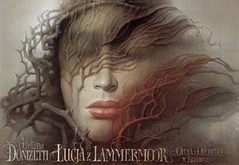  lucia di lammermoor, Doonizetti, opera poster