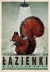 lazienki warsaw poster